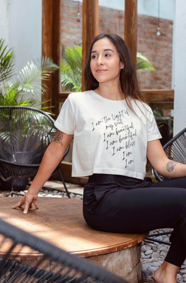 CAMISETA CROPPED I AM - Image 2