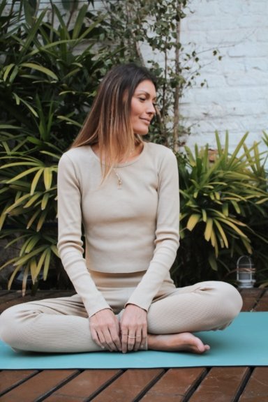 BLUSA MALHA CANELADA SAARA