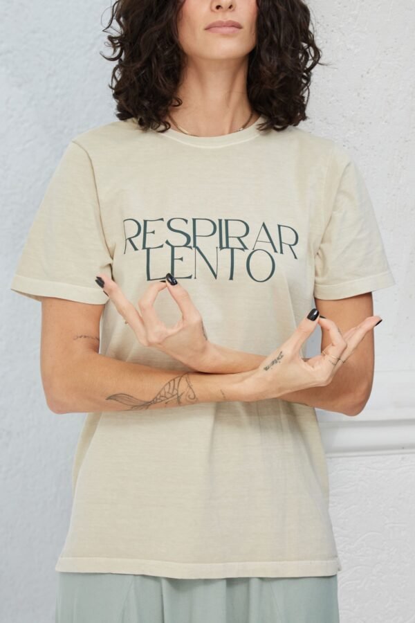 CAMISETA RESPIRAR LENTO