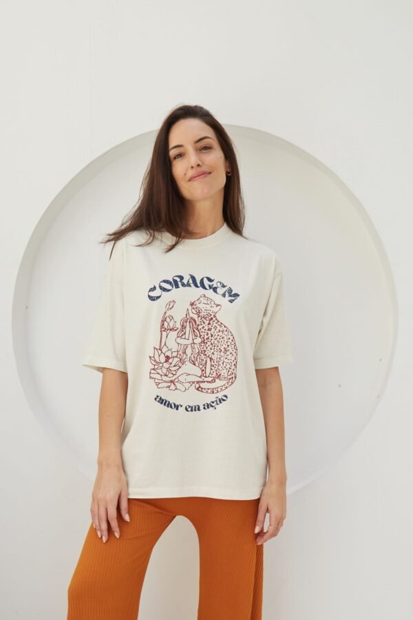 CAMISETA OVERSIZED CORAGEM
