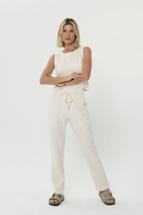 CALÇA TWEED LINEN