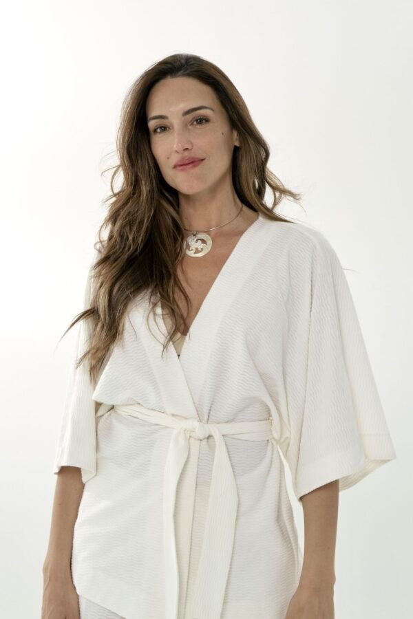 KIMONO CAMINHOS OFF WHITE - Image 3