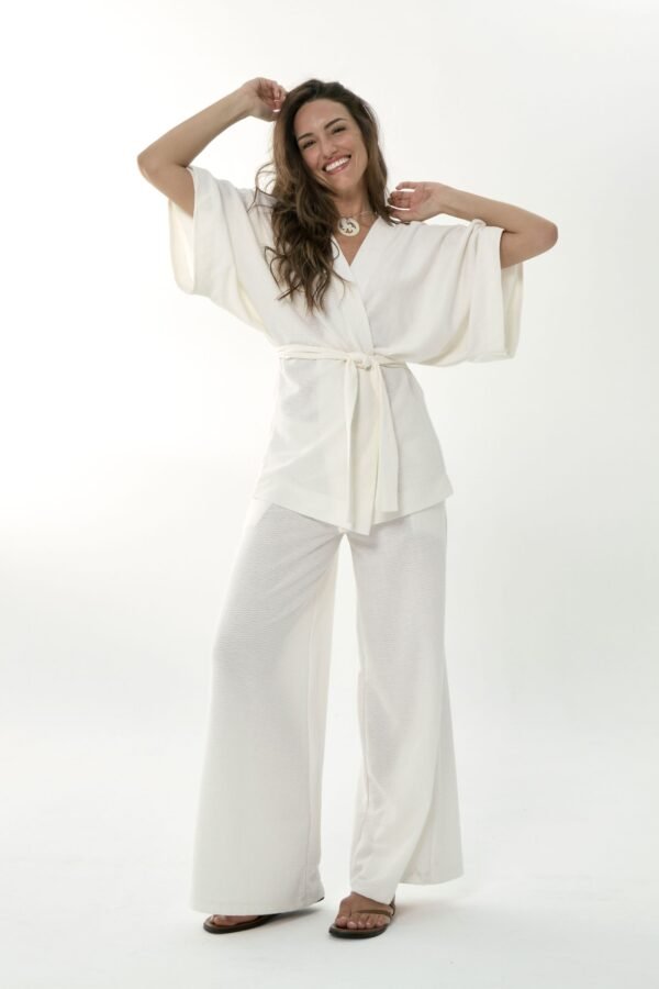 KIMONO CAMINHOS OFF WHITE - Image 4