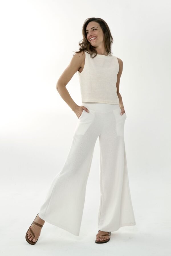 CALÇA PANTALONA CAMINHOS OFF WHITE - Image 5