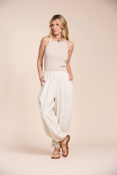 CALÇA BALLOON LINEN
